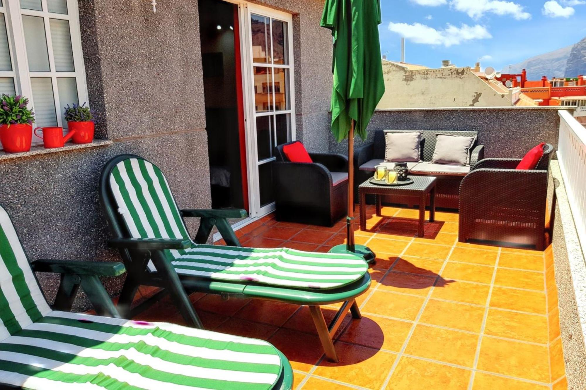 Modern Apartment In Puerto De Santiago - 65 Sqm - Mountain View 外观 照片